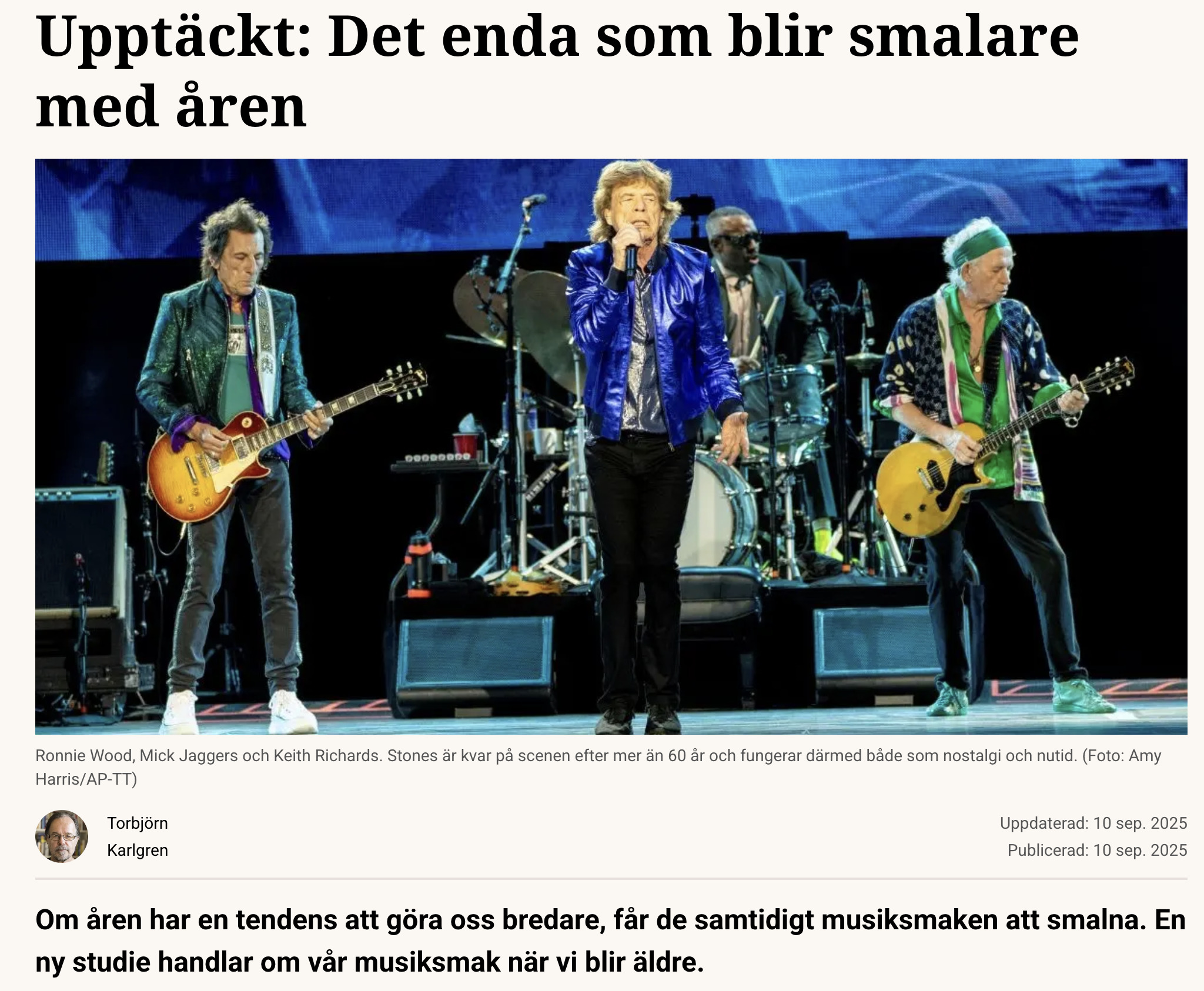 Preview for Upptäckt: Det enda som blir smalare med åren