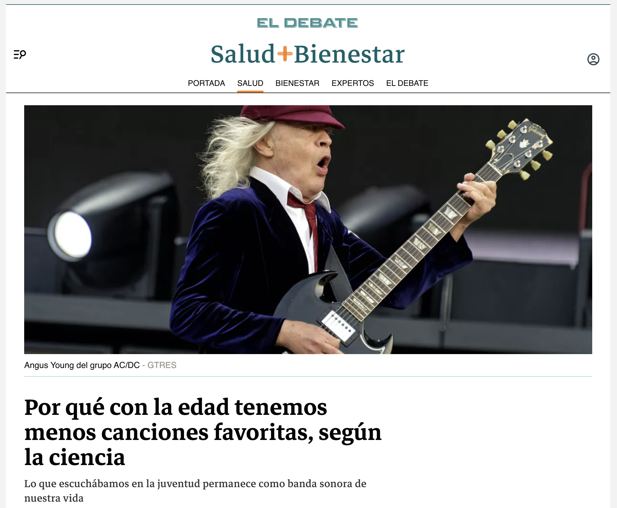 Preview for Por qué con la edad tenemos menos canciones favoritas, según la ciencia