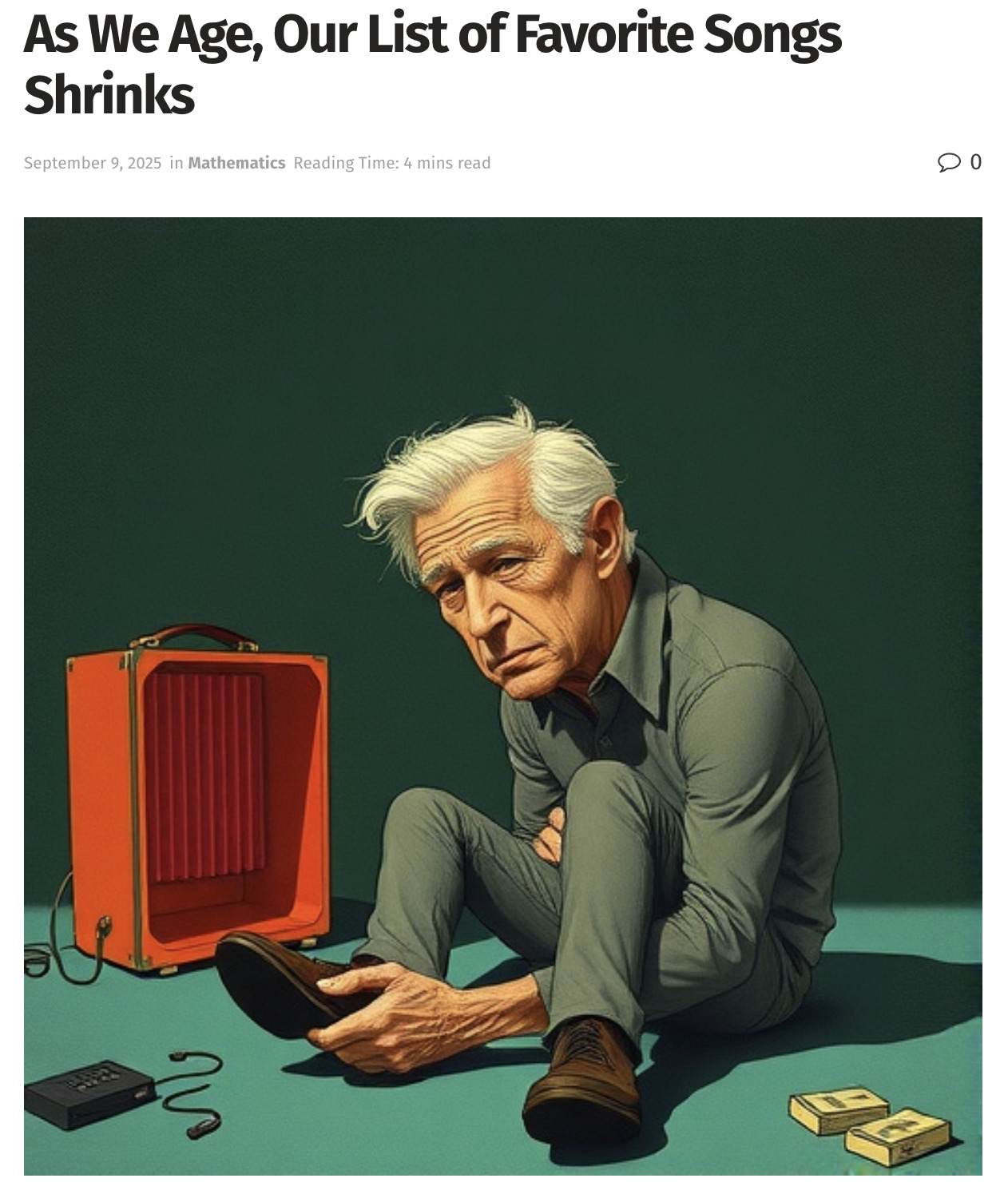 Preview for As We Age, Our List of Favorite Songs Shrinks